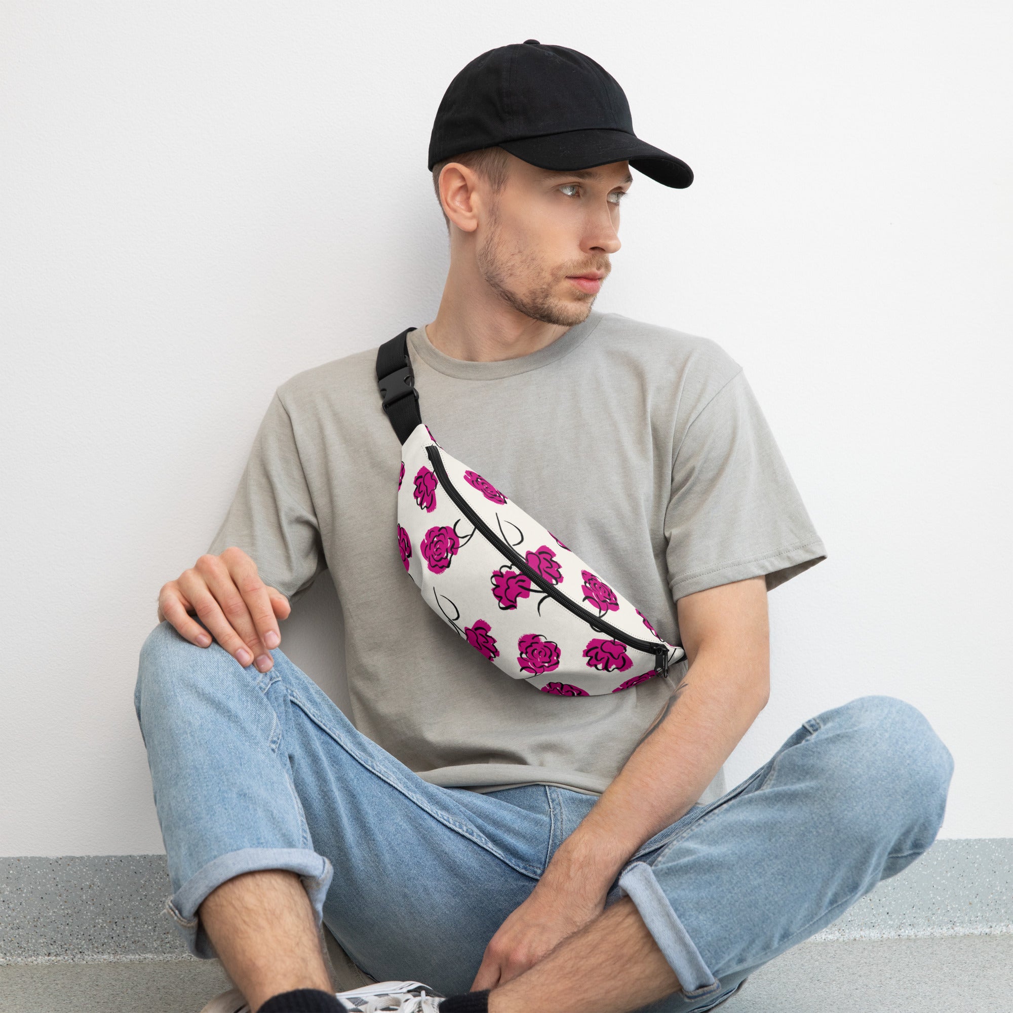 Floral Print Fanny Pack