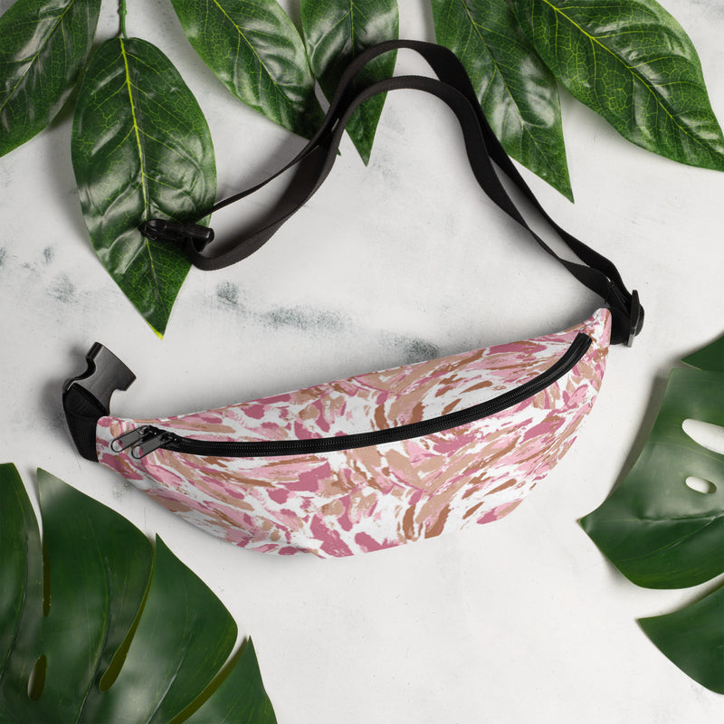 Pink Print Fanny Pack