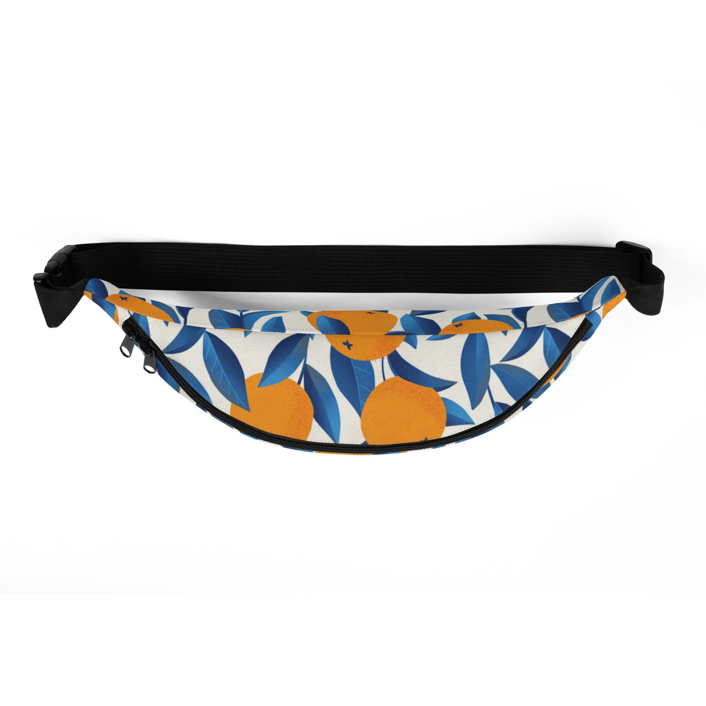 Orange Print Fanny Pack