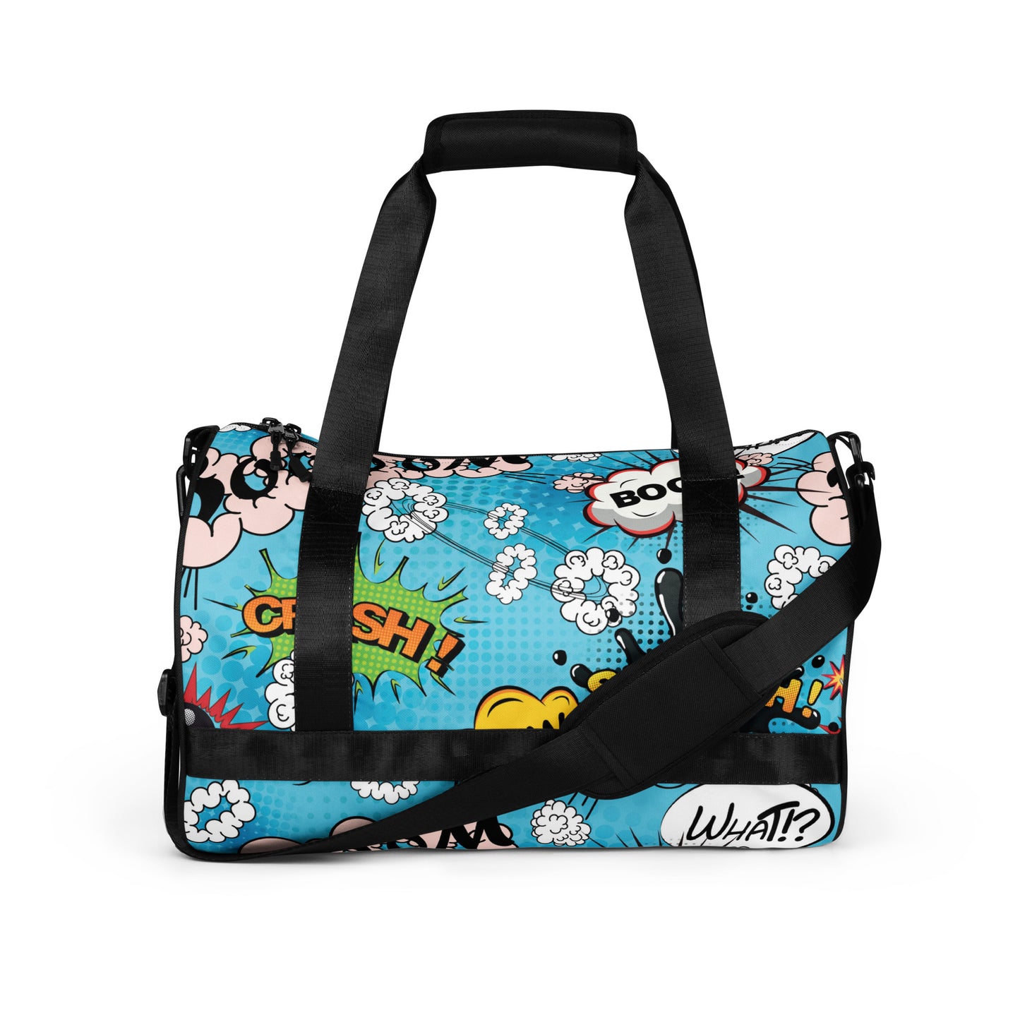 Comic Print Gym Bag