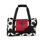 Black and Red Fitness Girl Gym BAg