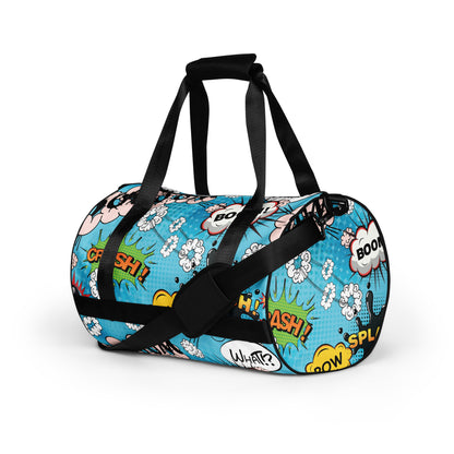 Comic Print Gym Bag