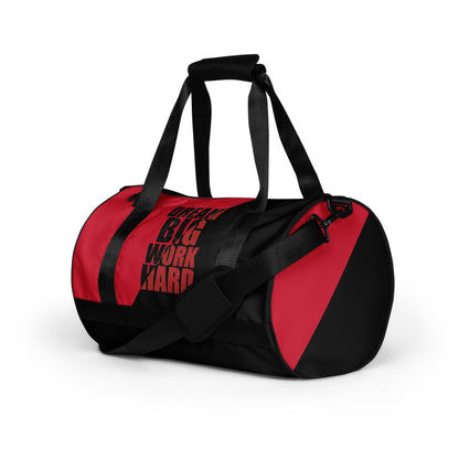 Dream Big Work Hard Gym Bag