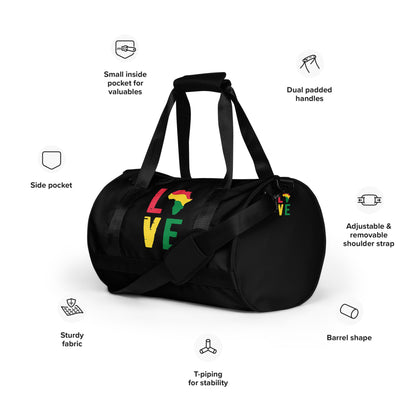 Love Africa Gym Bag