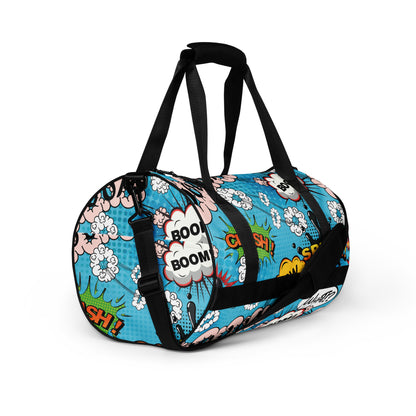 Comic Print Gym Bag