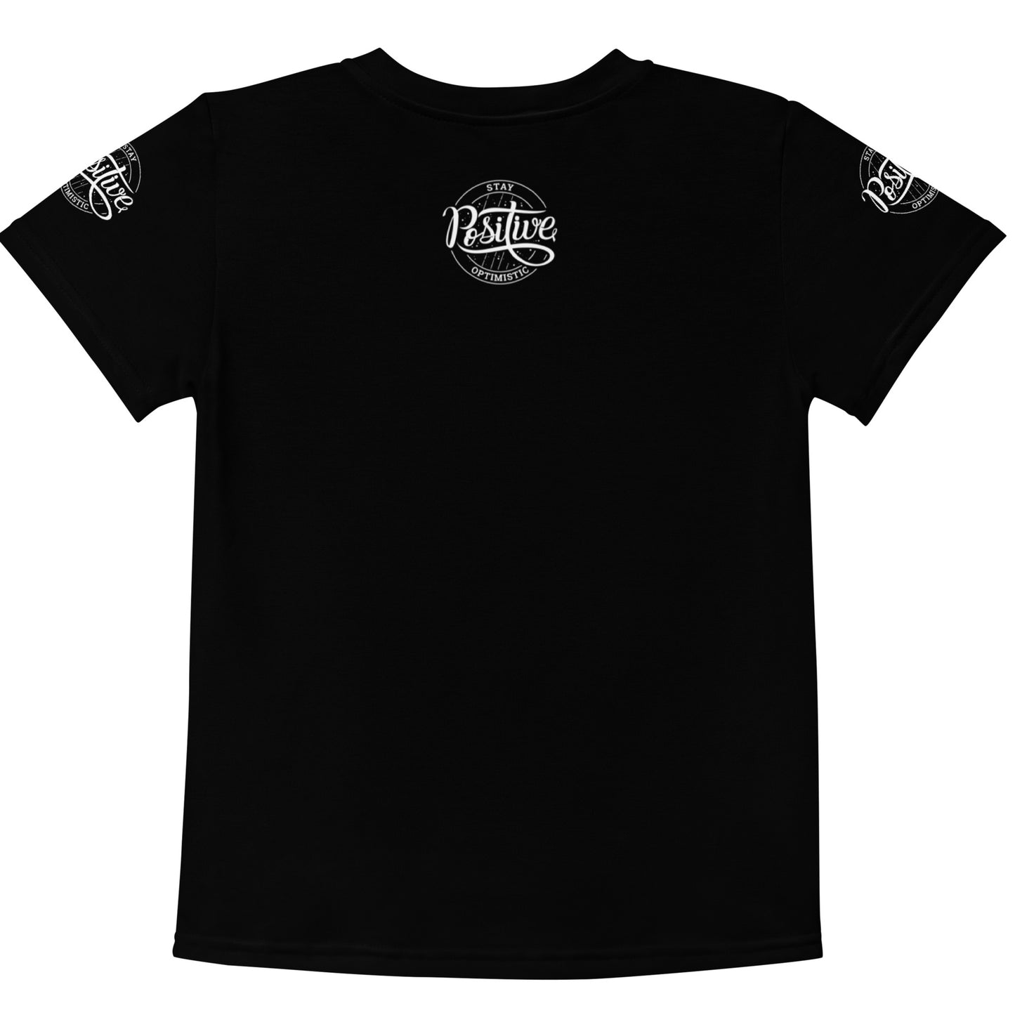 Black Let Go Kids crew neck t-shirt