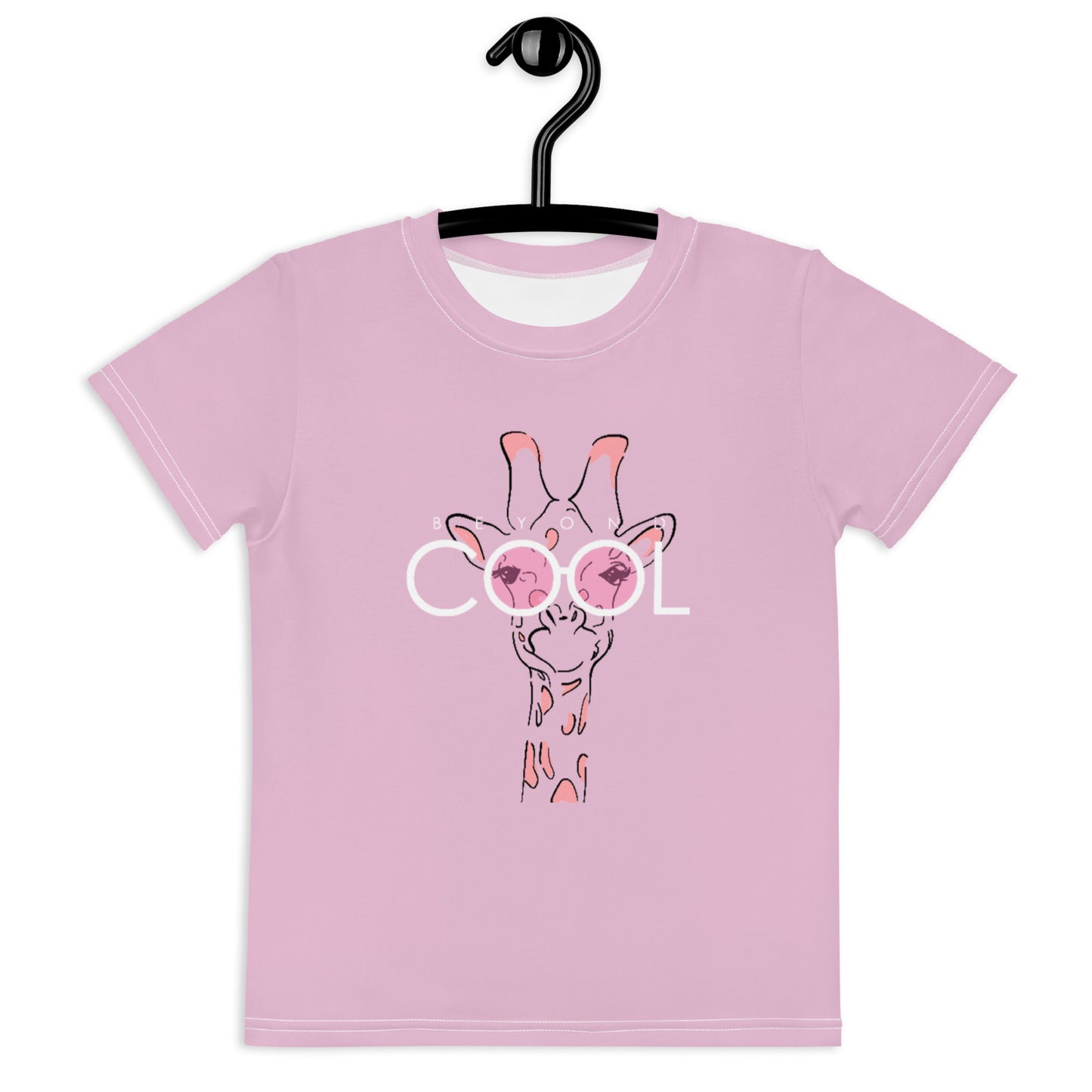 Cool Giraffe Kids crew neck t-shirt