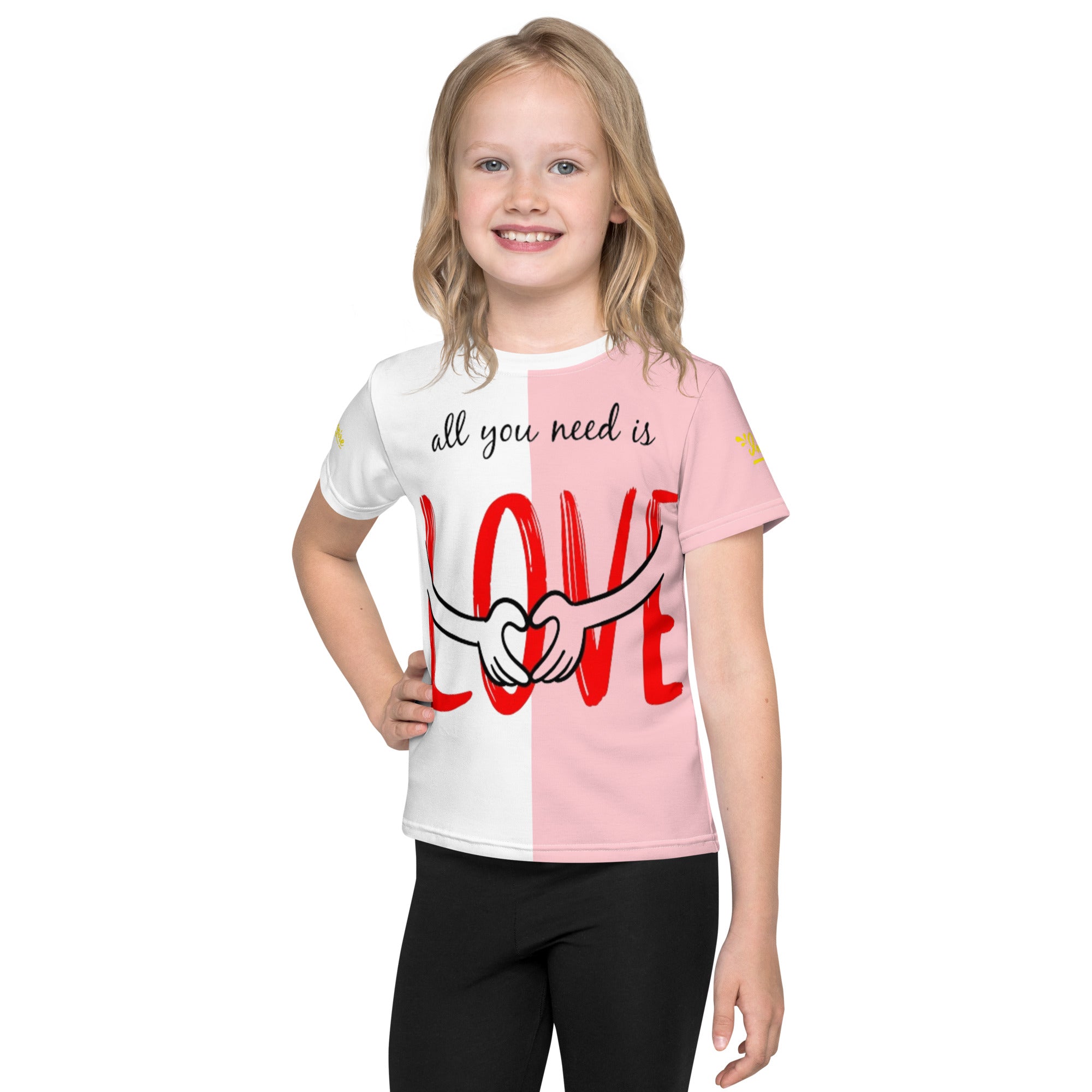 All You Need Is Love Kids crew neck t-shirt