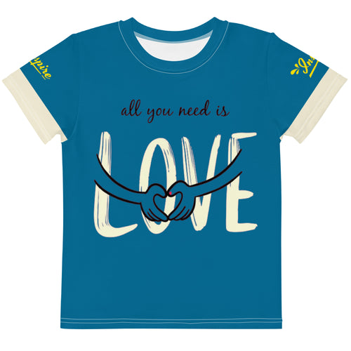 All You Need Is Love Kids crew neck t-shirt