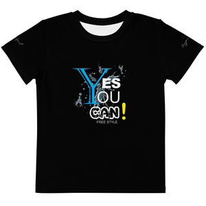Yes You Can Kids crew neck t-shirt