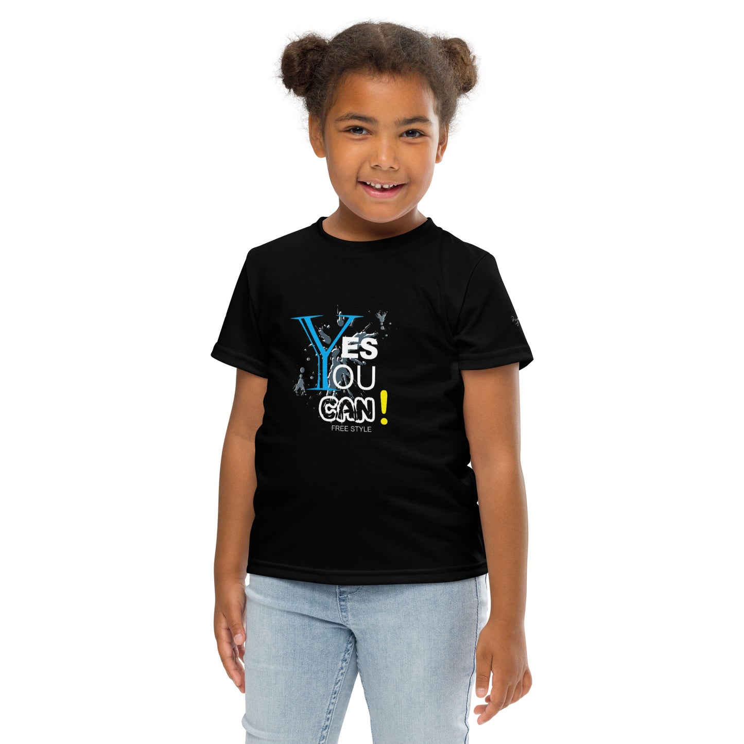 Yes You Can Kids crew neck t-shirt