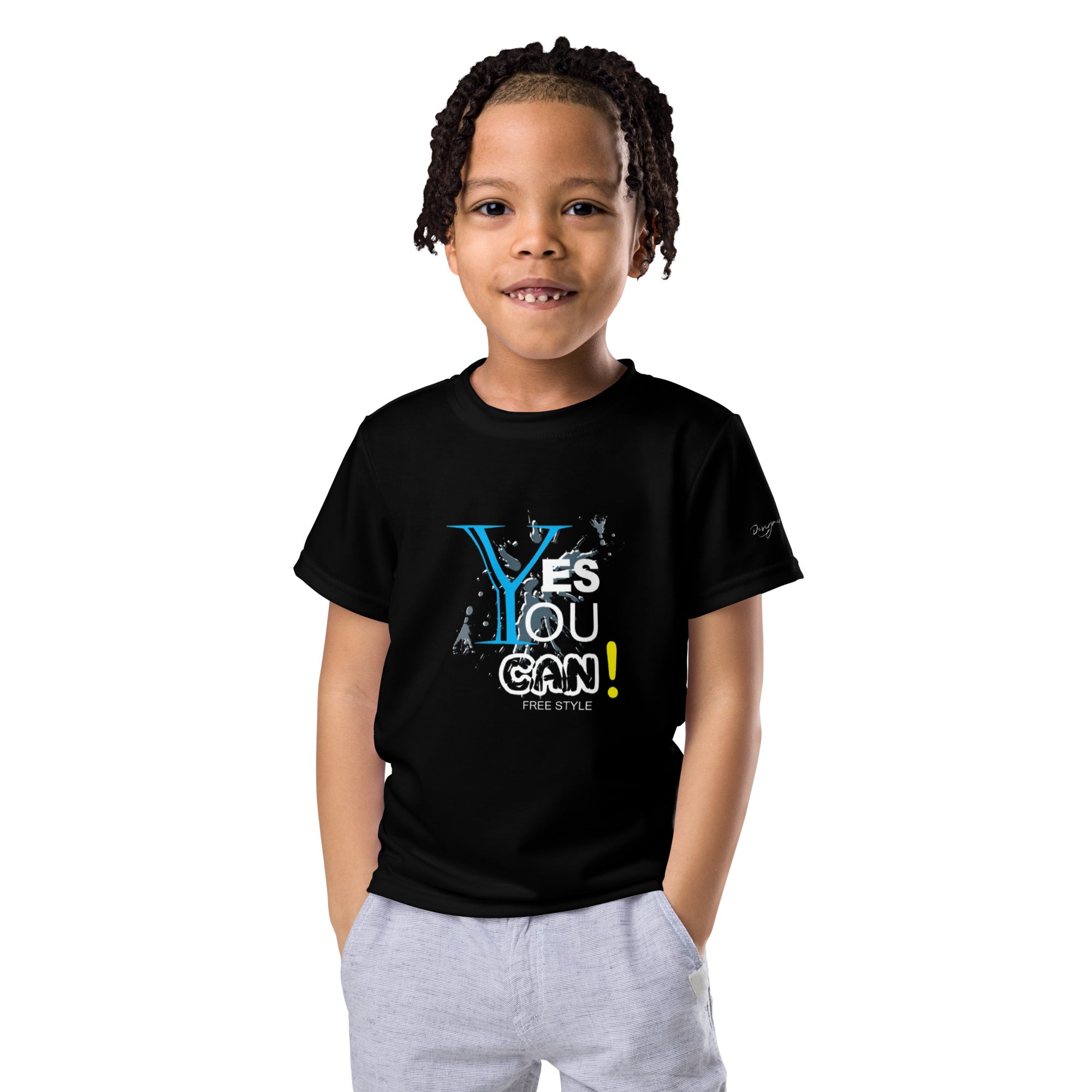 Yes You Can Kids crew neck t-shirt