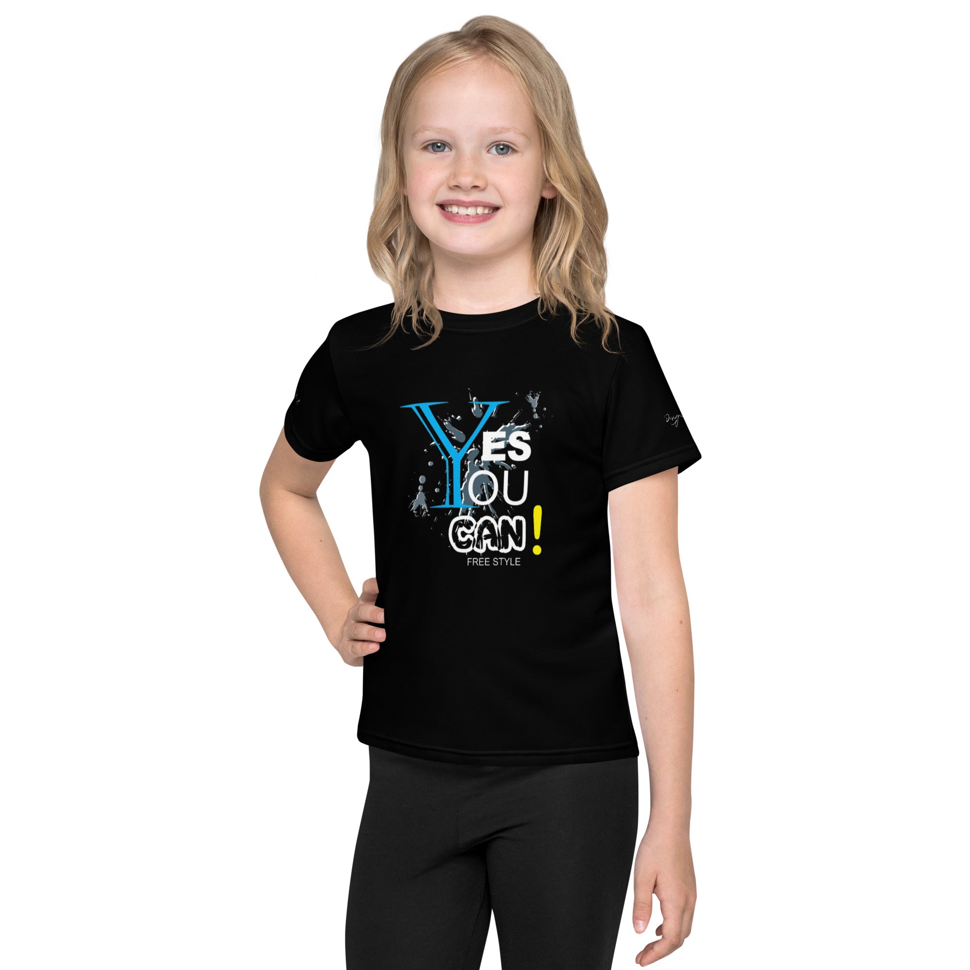 Yes You Can Kids crew neck t-shirt