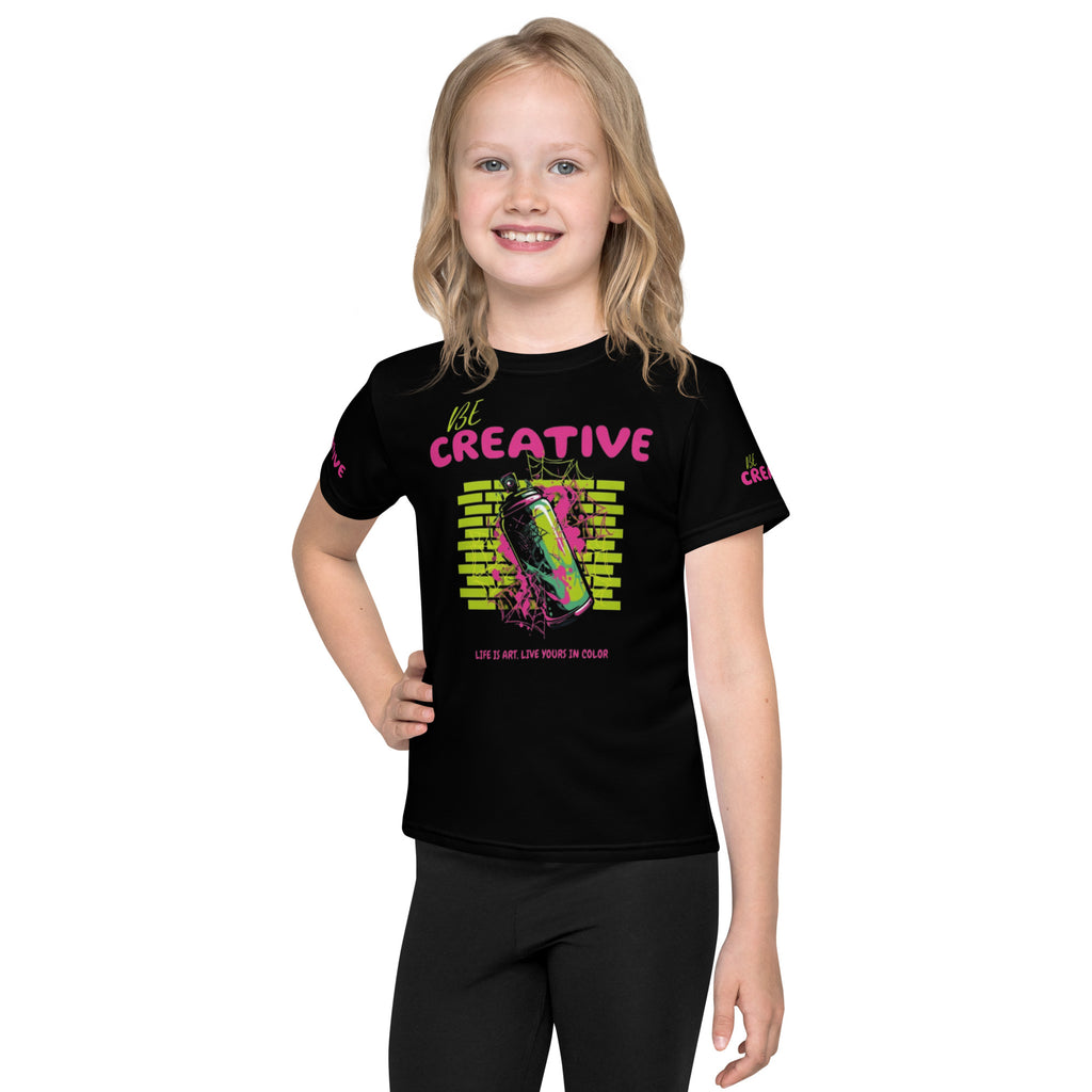 Be Creative Kids crew neck t-shirt