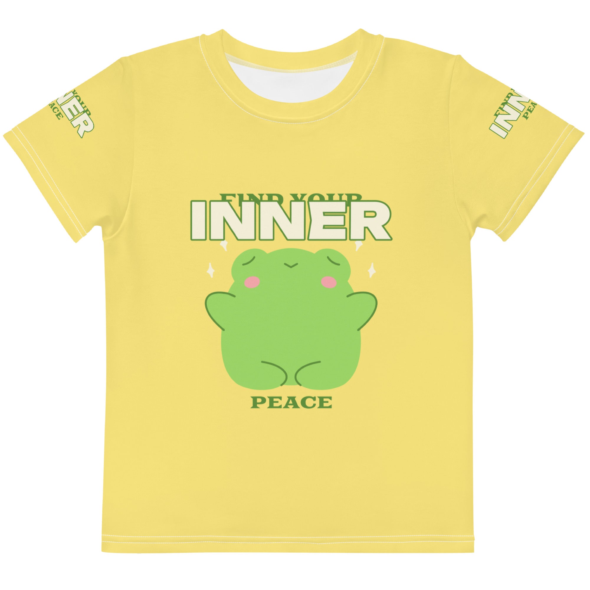 Find Your Inner Peace Kids crew neck t-shirt