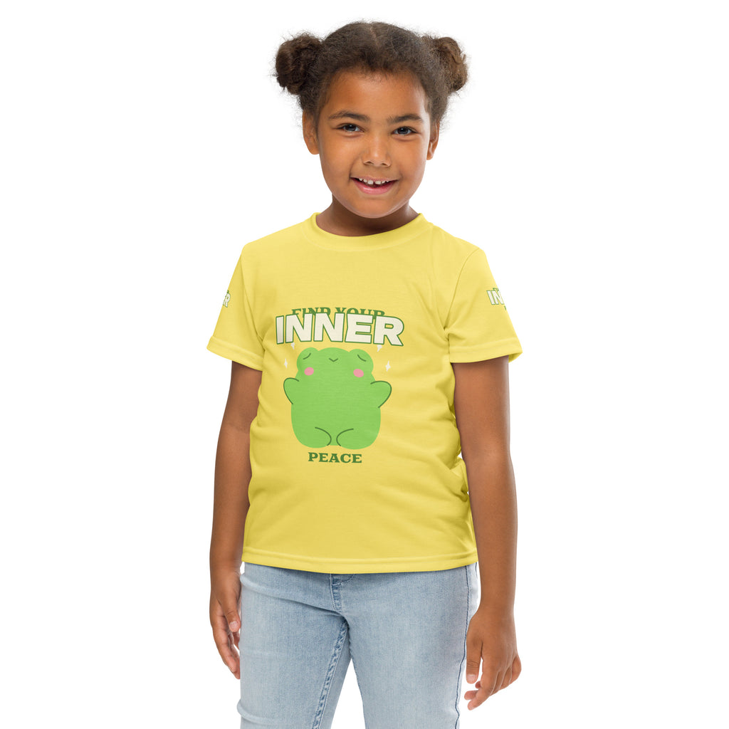 Find Your Inner Peace Kids crew neck t-shirt