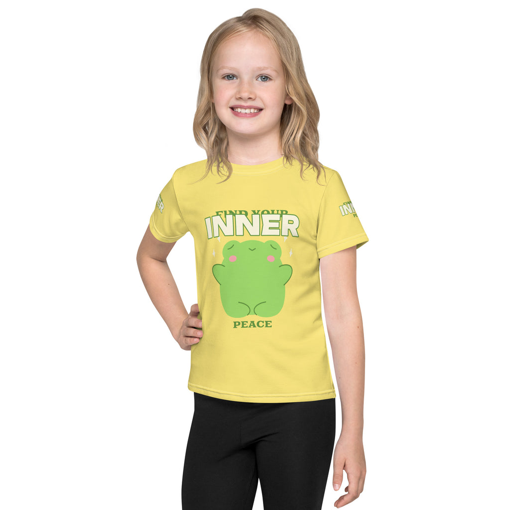Find Your Inner Peace Kids crew neck t-shirt