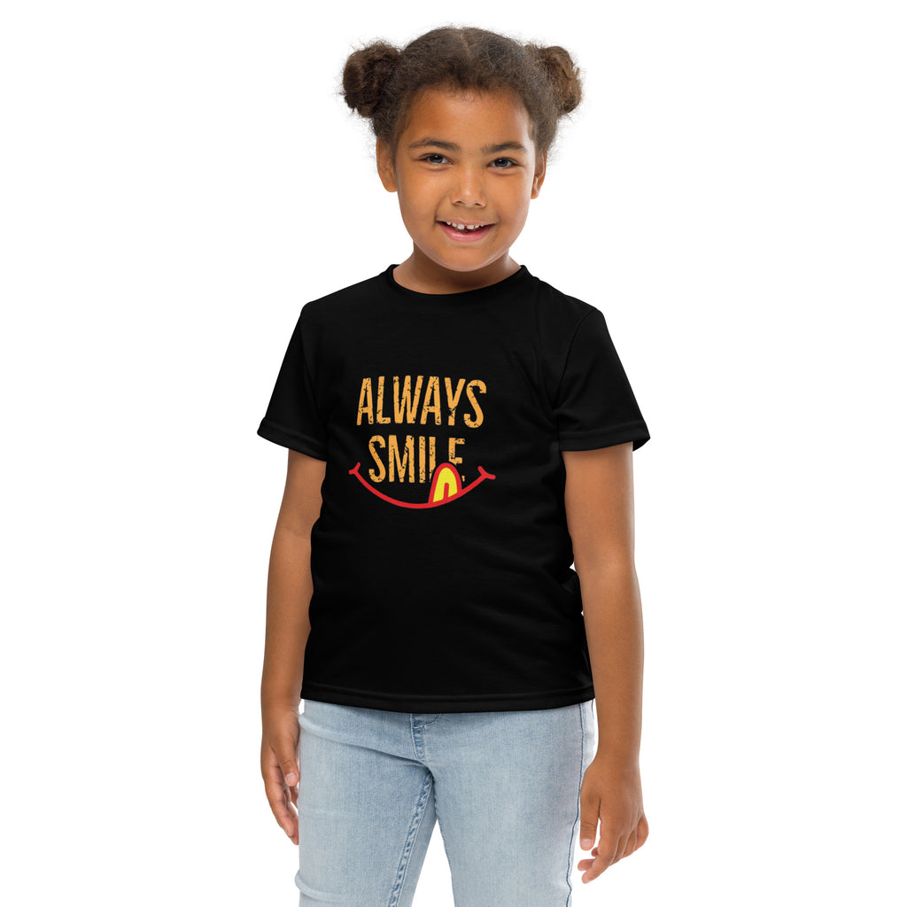 Always Smile Kids crew neck t-shirt