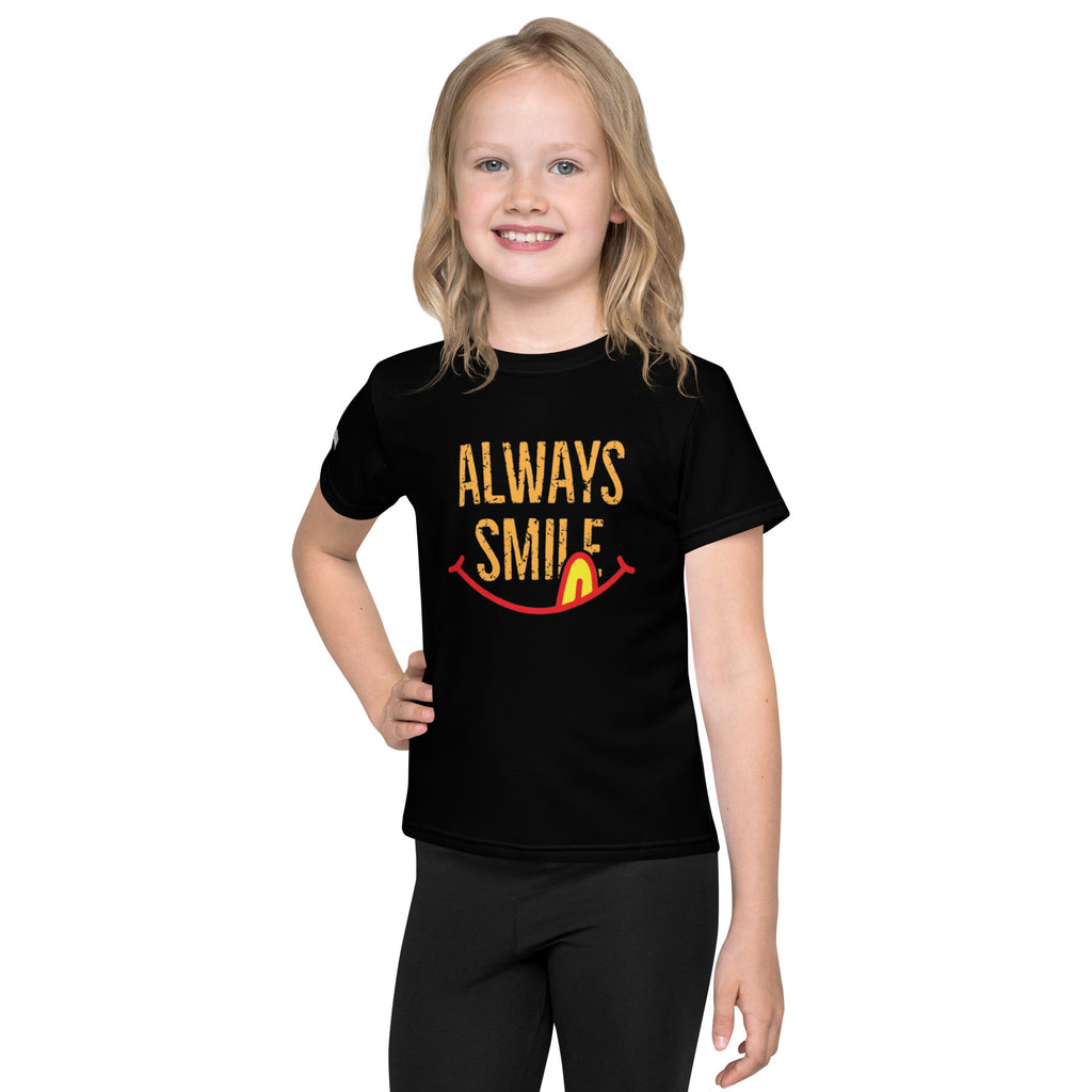 Always Smile Kids crew neck t-shirt