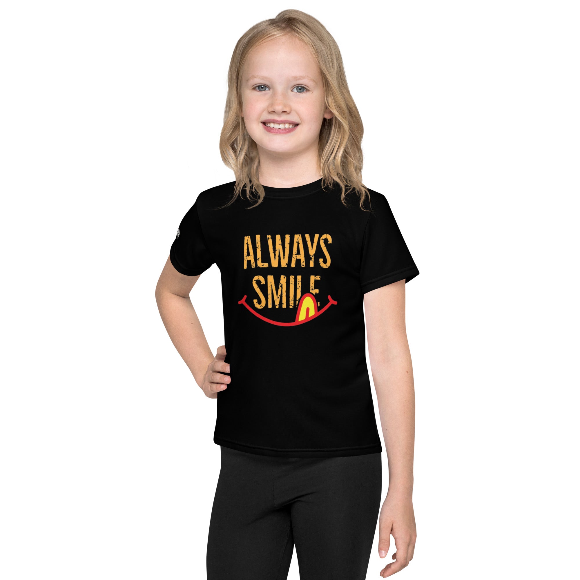 Always Smile Kids crew neck t-shirt
