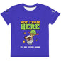 Fly Me To the Moon Kids crew neck t-shirt