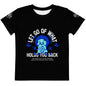 Black Let Go Kids crew neck t-shirt