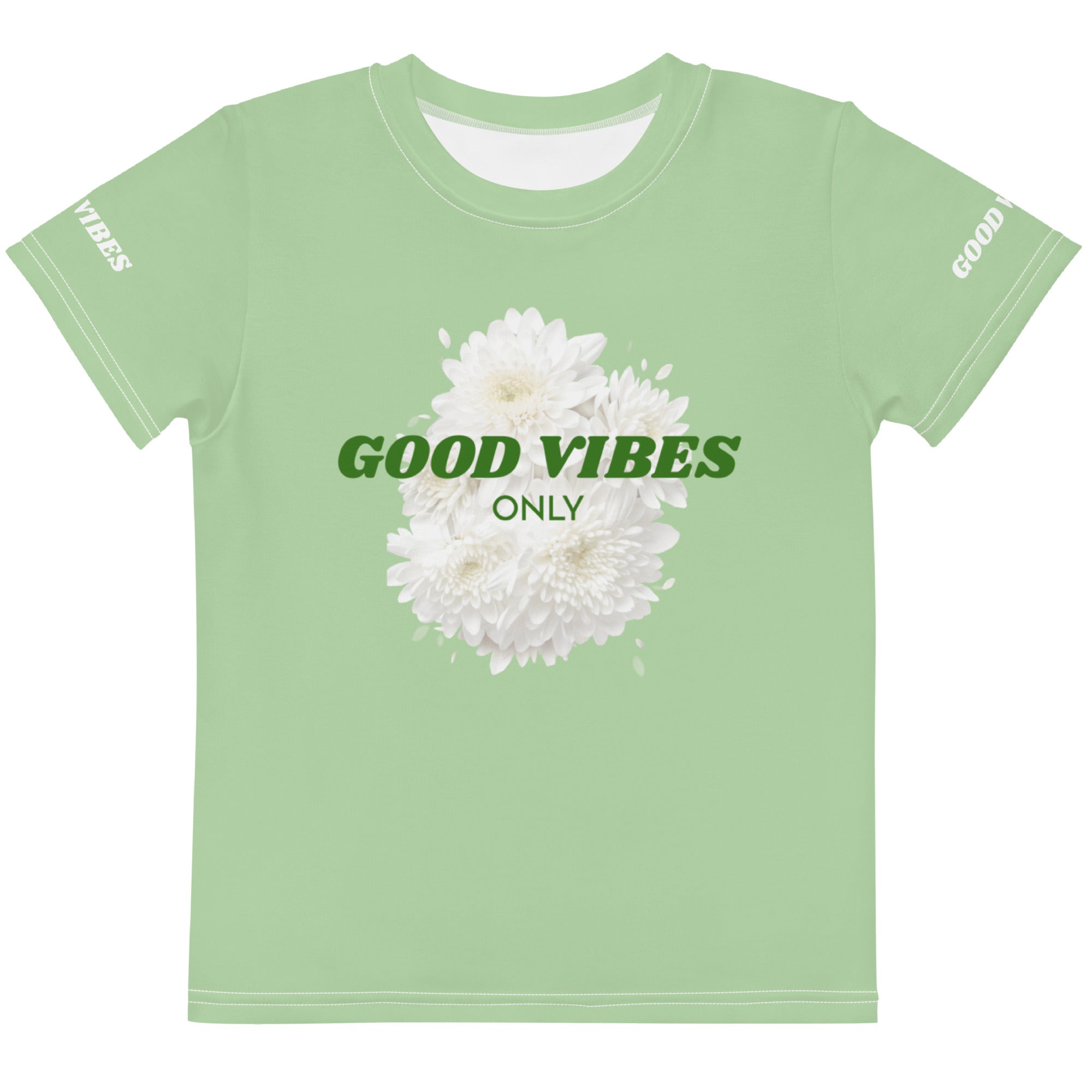 Good Vibes Only Kids crew neck t-shirt