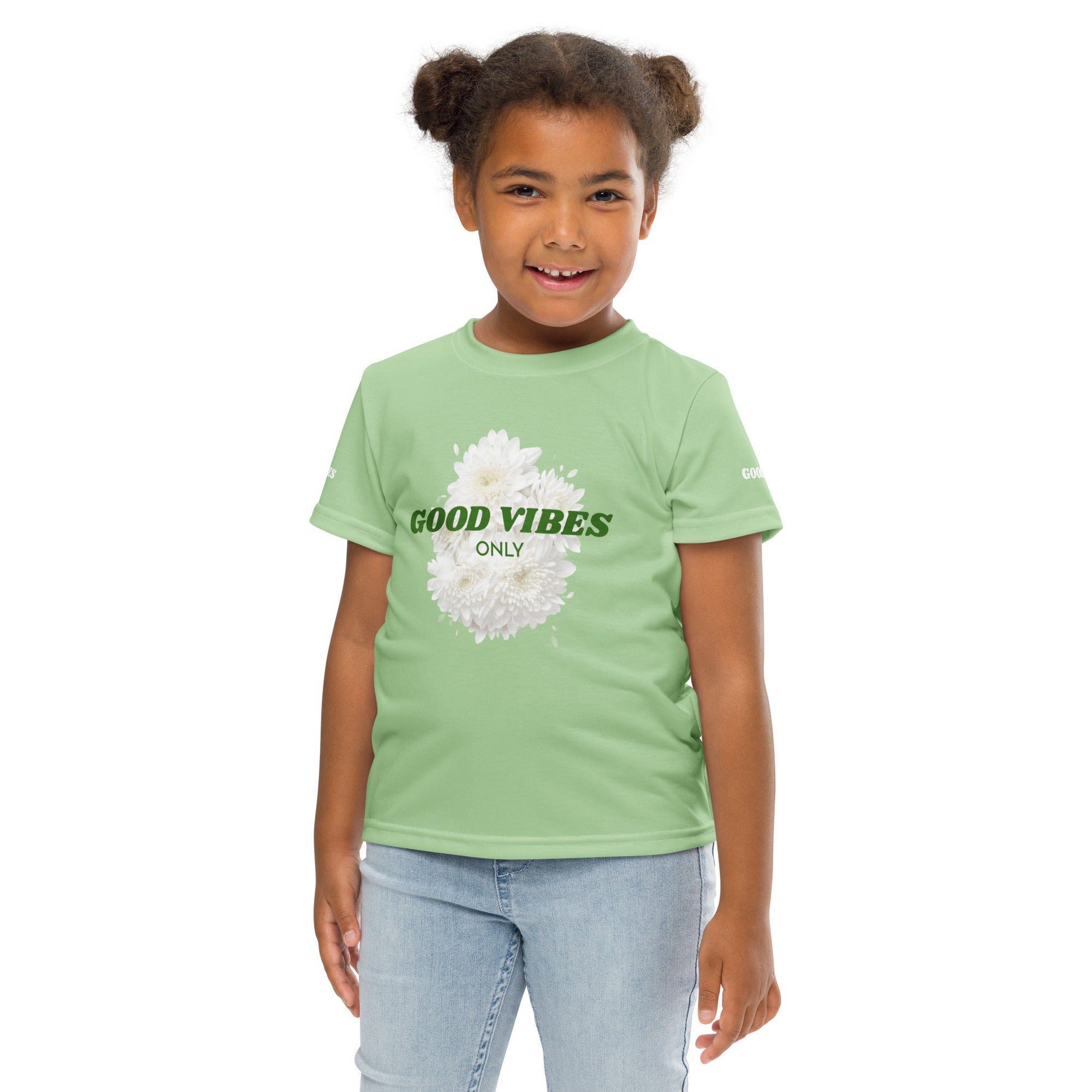Good Vibes Only Kids crew neck t-shirt