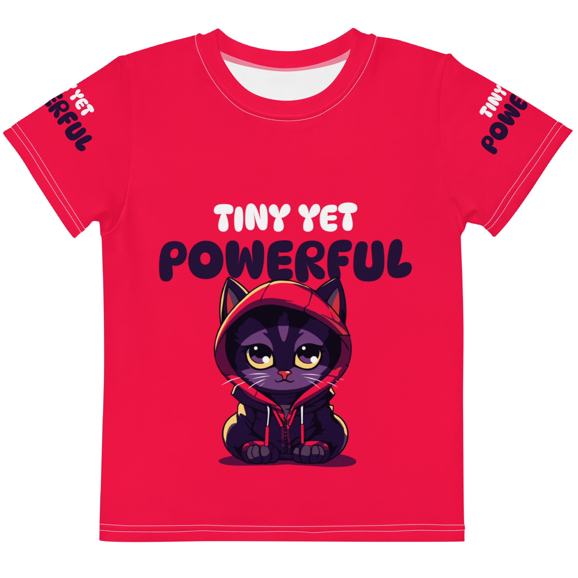 Tiny Yet Powerful Kids crew neck t-shirt