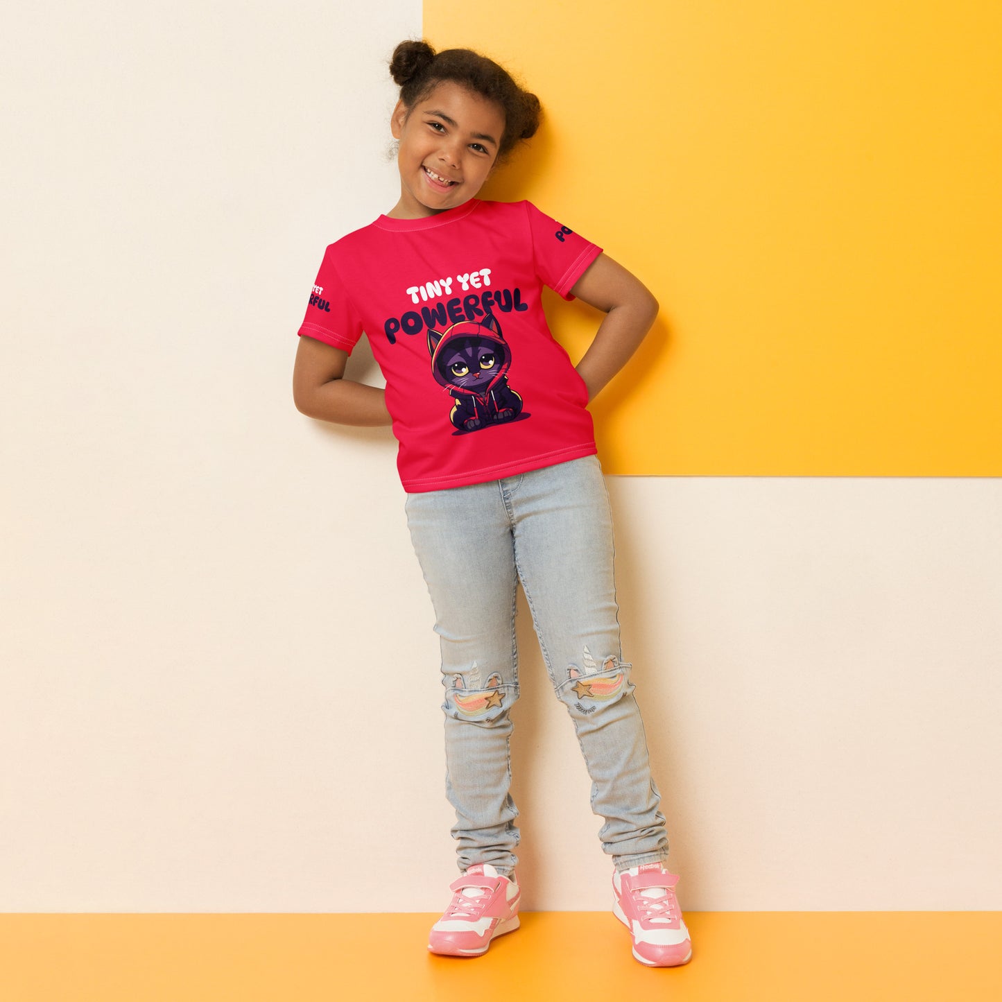 Tiny Yet Powerful Kids crew neck t-shirt