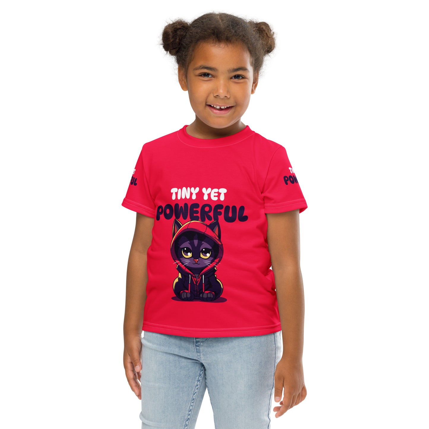 Tiny Yet Powerful Kids crew neck t-shirt