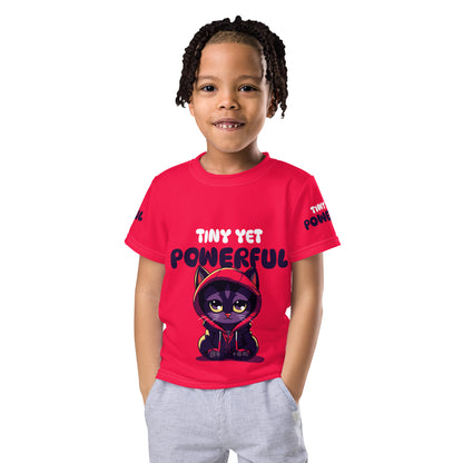 Tiny Yet Powerful Kids crew neck t-shirt