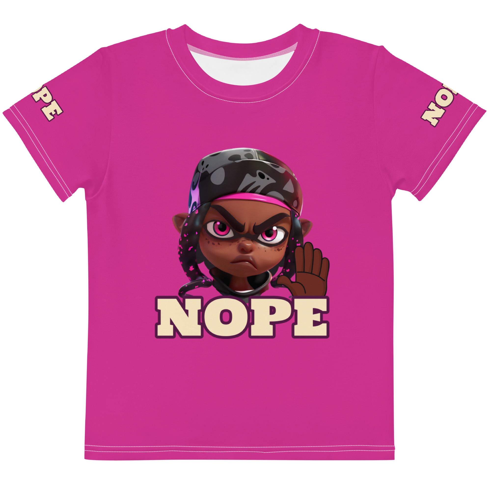Nope Kids crew neck t-shirt