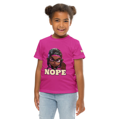 Nope Kids crew neck t-shirt