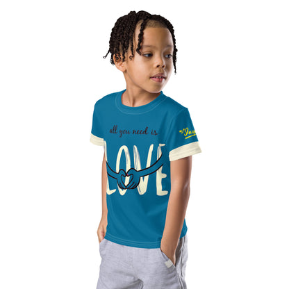 All You Need Is Love Kids crew neck t-shirt