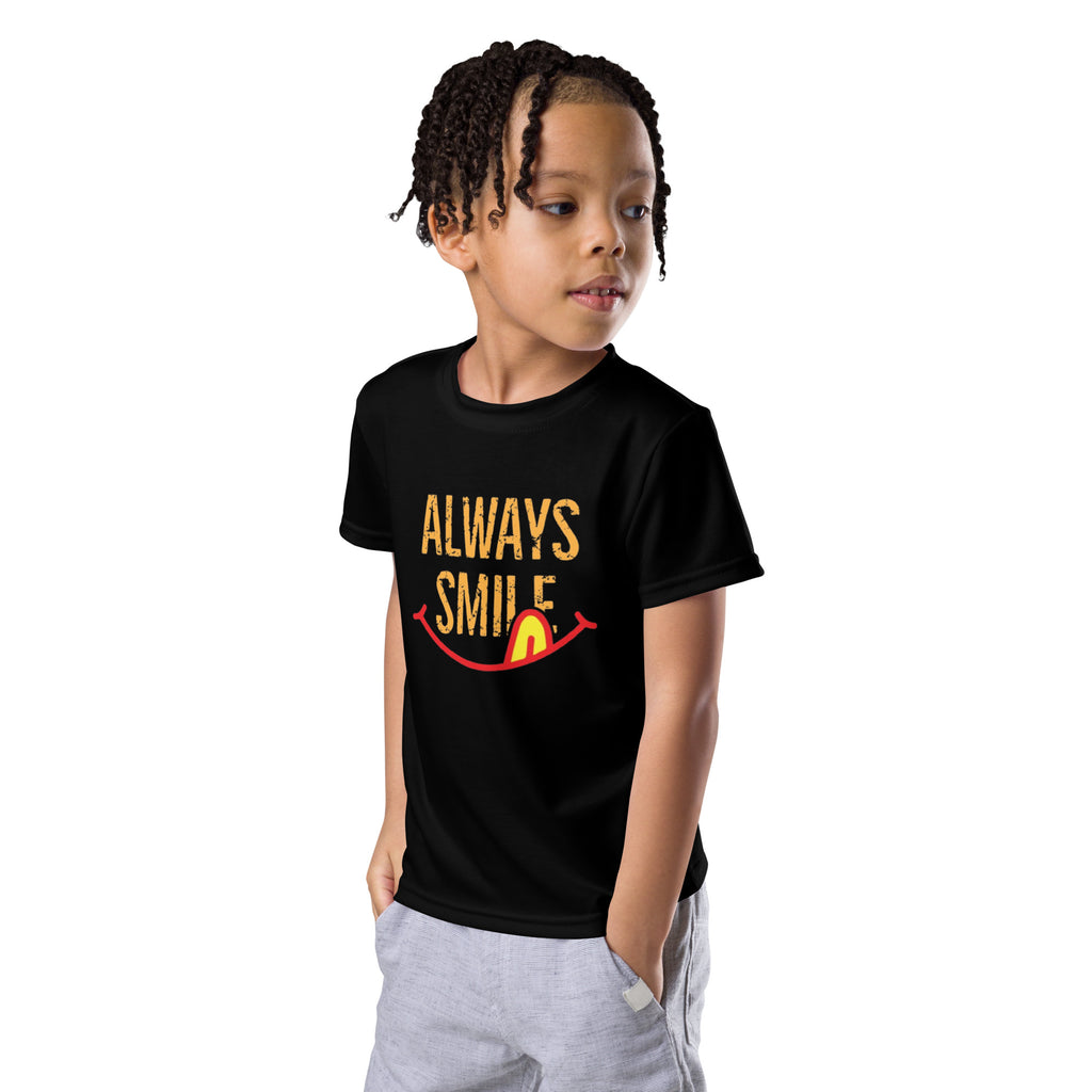 Always Smile Kids crew neck t-shirt