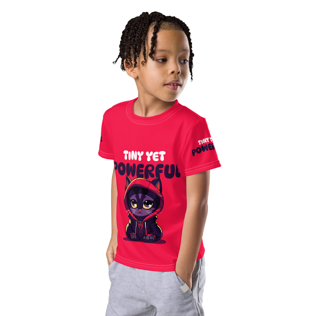 Tiny Yet Powerful Kids crew neck t-shirt