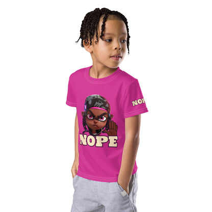 Nope Kids crew neck t-shirt