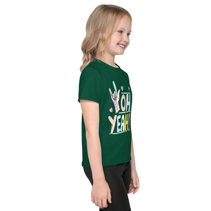 Oh Yeah Kids crew neck unisex t-shirt