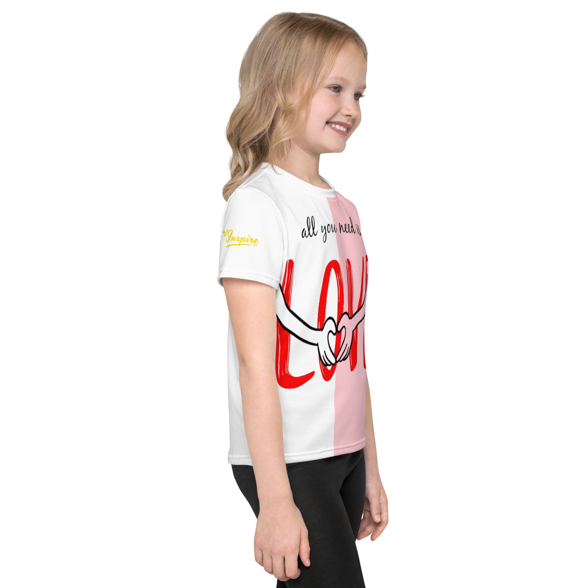 All You Need Is Love Kids crew neck t-shirt