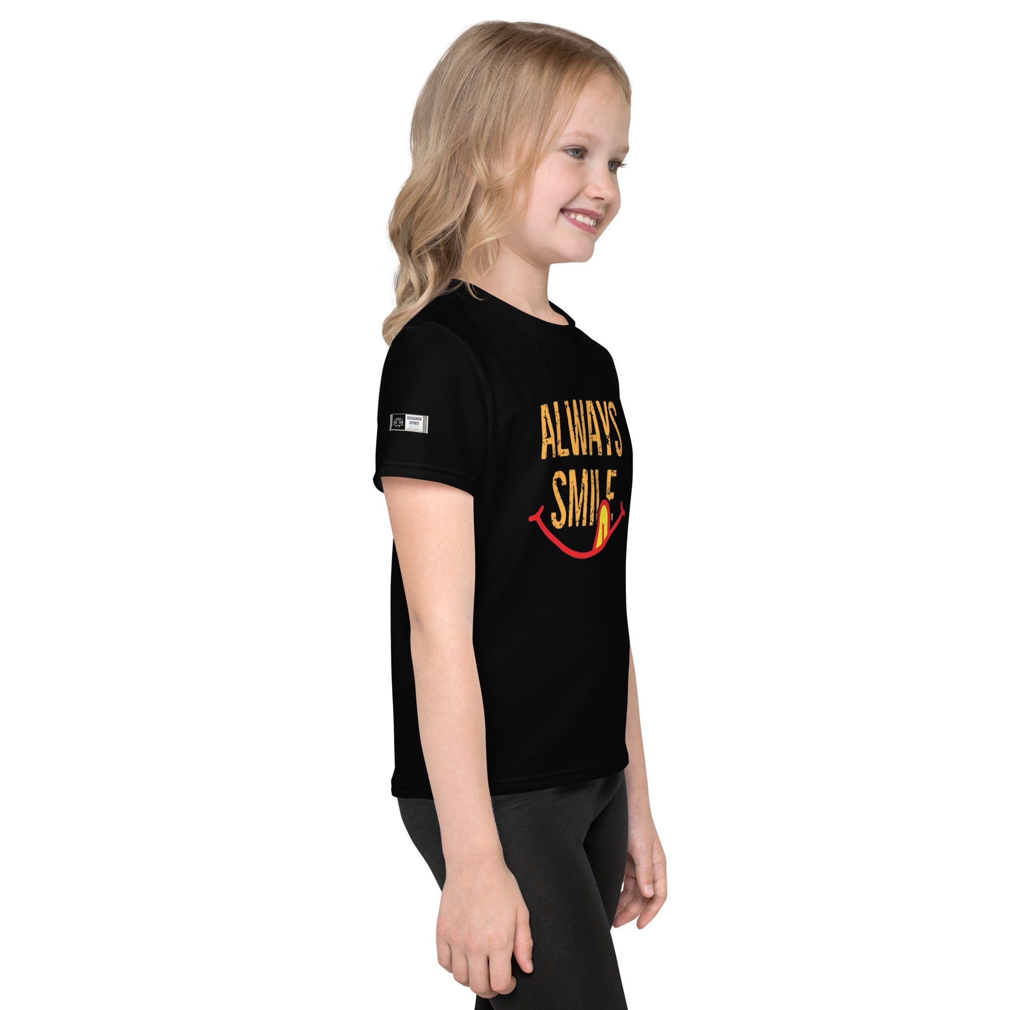 Always Smile Kids crew neck t-shirt