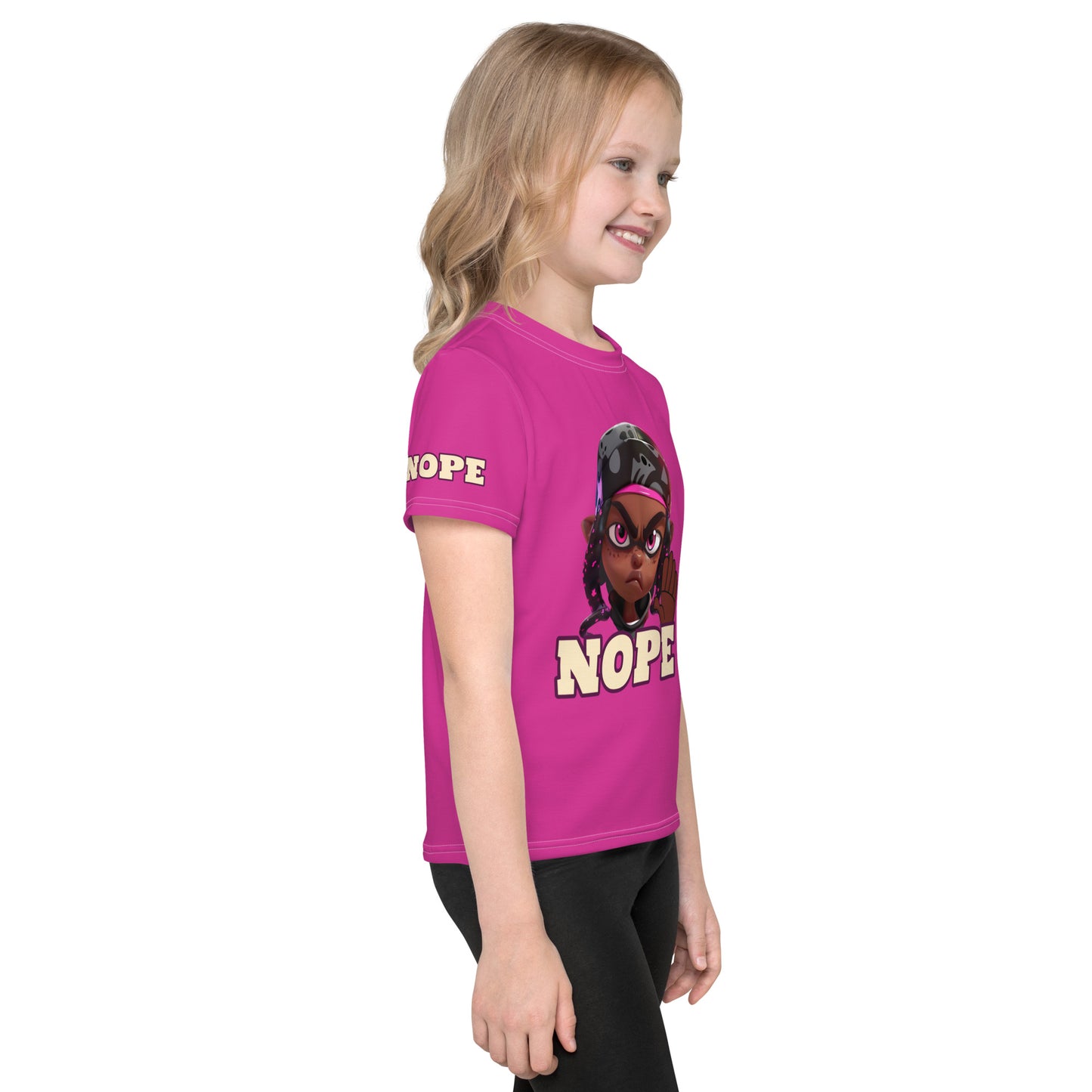 Nope Kids crew neck t-shirt