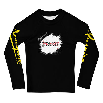 Trust Yourself Kids Rash Guard