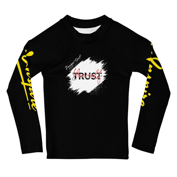 Trust Yourself Kids Rash Guard