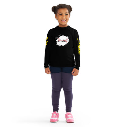 Trust Yourself Kids Rash Guard