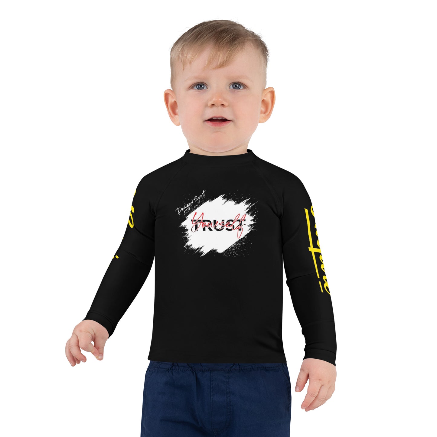 Trust Yourself Kids Rash Guard