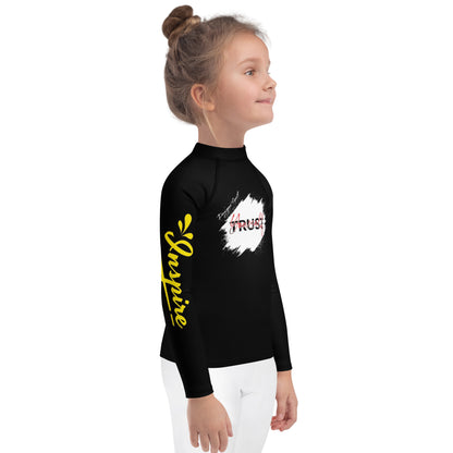 Trust Yourself Kids Rash Guard