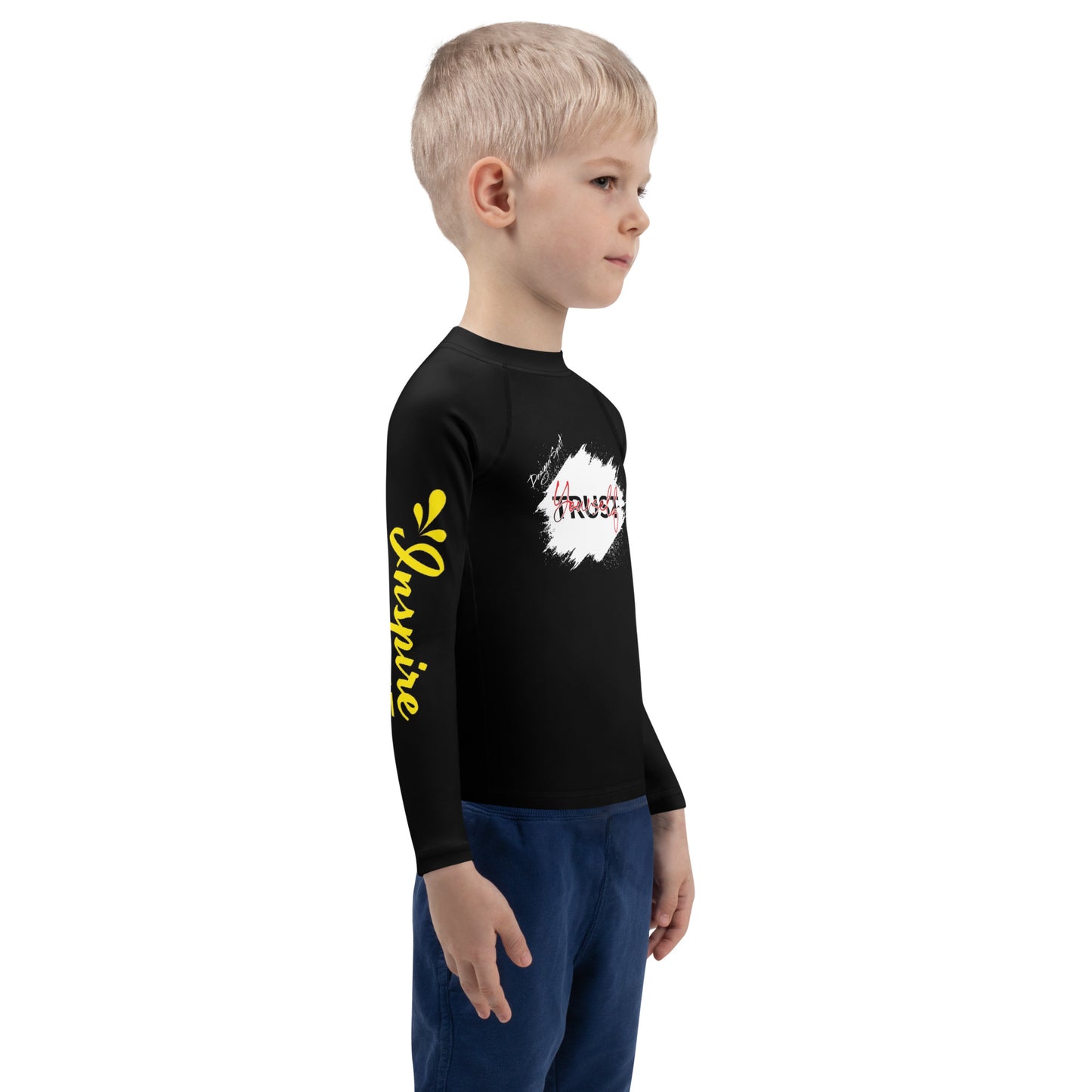 Trust Yourself Kids Rash Guard