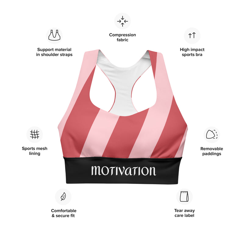 Motivation Longline sports bra