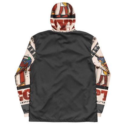 Egyptian Print Men’s windbreaker